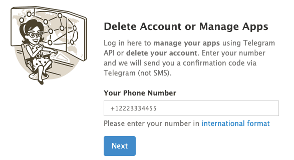 Tem certeza de que deseja excluir o Telegram?
