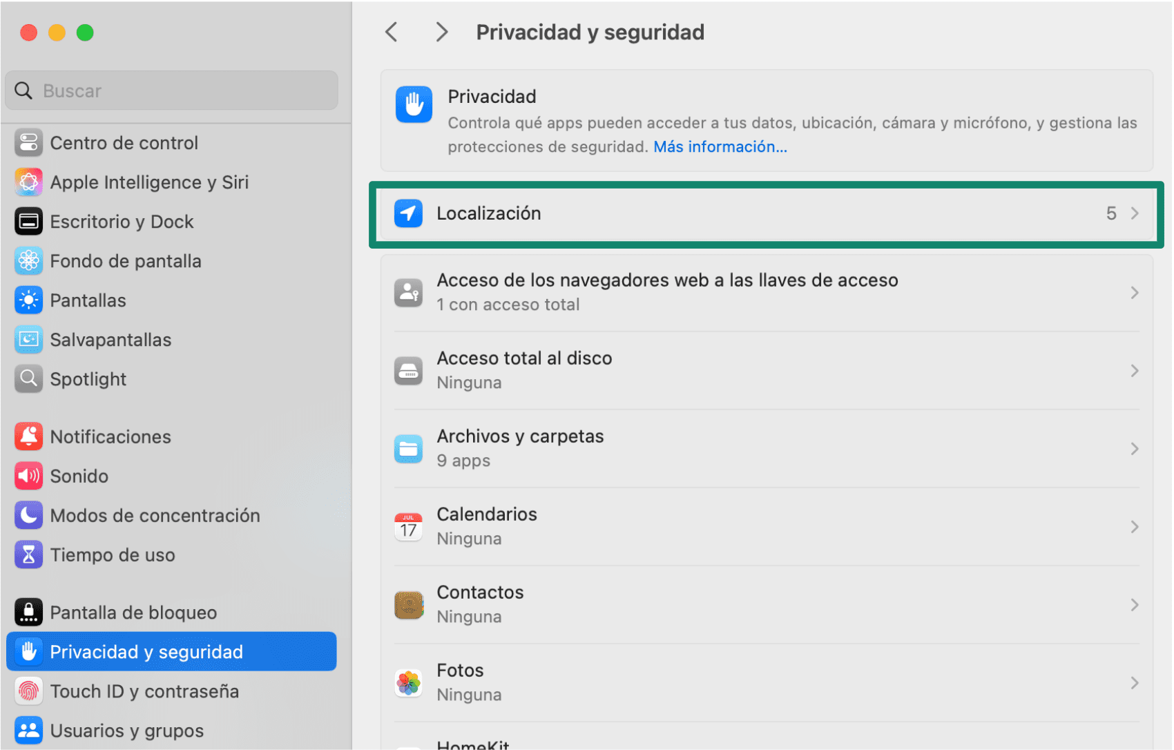 Location Services Es