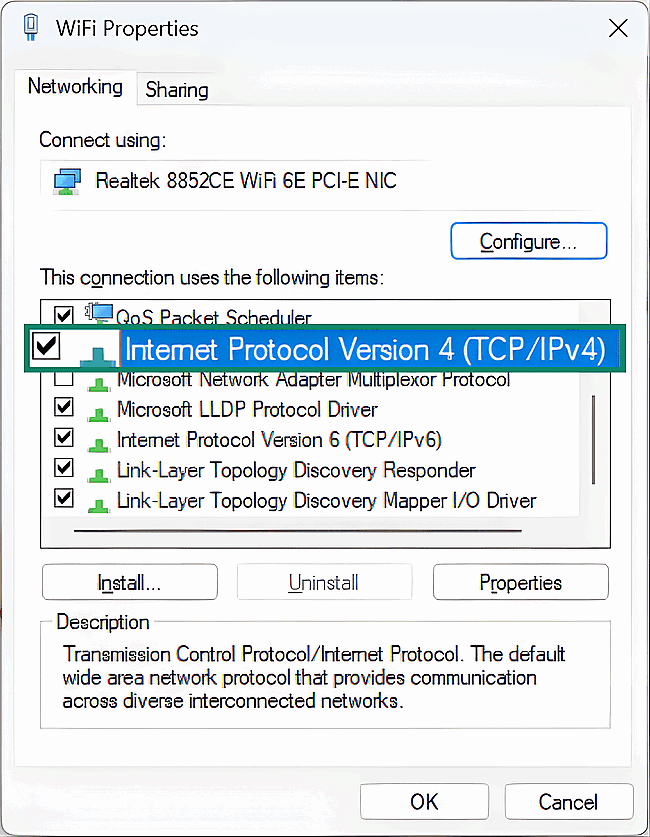 No Network Connection 7 1