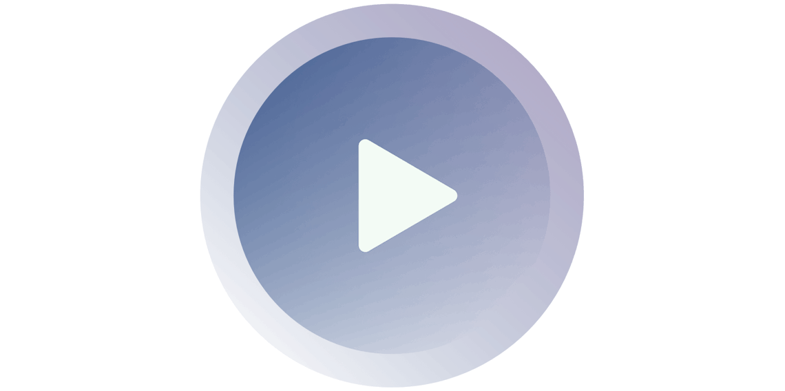 Blaue Wiedergabetaste.