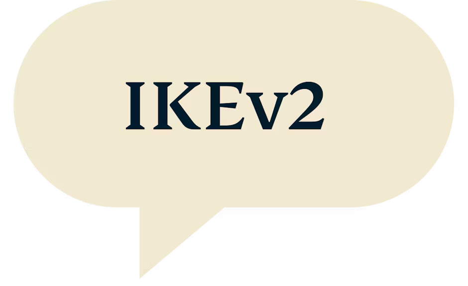 IKEv2 vpnプロトコル。