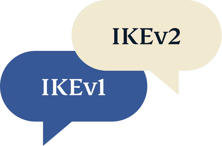 IKEv1 против IKEv2.