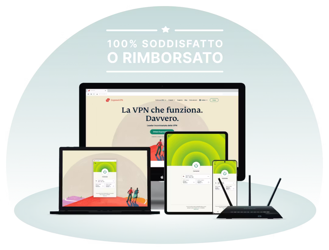 100% satisfaction guaranteed with ExpressVPN 