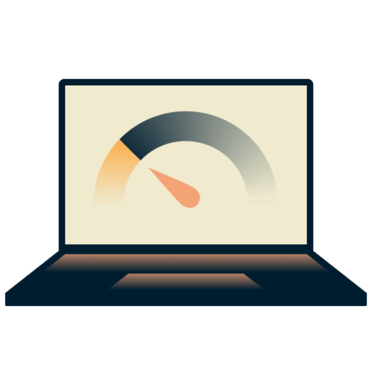 スピードメーターです。