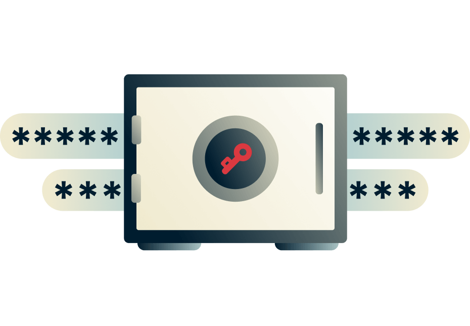 Hasła i skarbiec dla ExpressVPN Keys.