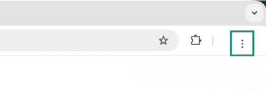 Chrome's three-dots menu.