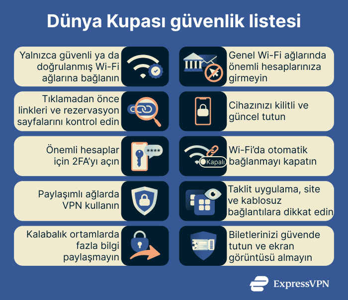World Cup digital safety checklist