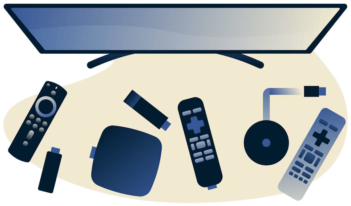 Android TV VPN za projektovanje ekrana i emitovanje.